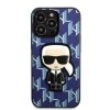 Karl Lagerfeld KLHCP13LPMNIKBL iPhone 13 Pro / 13 6,1 hardcase niebieski/blue Monogram Ikonik Patch