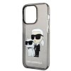 Karl Lagerfeld KLHCP14XHNKCTGK iPhone 14Pro Max 6,7 czarny/black hardcase Glitter Karl&Choupette