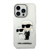 Karl Lagerfeld KLHCP14LHNKCTGT iPhone 14 Pro 6,1 transparent hardcase Glitter Karl&Choupette