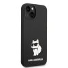 Karl Lagerfeld KLHCP14MSNCHBCK iPhone 14 Plus / 15 Plus 6,7 hardcase czarny/black Silicone Choupette