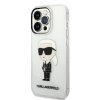Karl Lagerfeld KLHCP14XHNIKTCT iPhone 14 Pro Max 6,7 transparent hardcase Ikonik Karl Lagerfeld