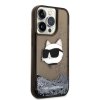 Karl Lagerfeld KLHCP14XLNCHCK iPhone 14 Pro Max 6,7 czarny/black hardcase Glitter Choupette Head