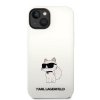 Karl Lagerfeld KLHMP14MSNCHBCH iPhone 14 Plus / 15 Plus 6,7 hardcase biały/white Silicone Choupette MagSafe