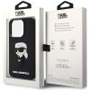 Karl Lagerfeld KLHCP14X3DRKINK iPhone 14 Pro Max 6.7 czarny/black hardcase Rubber Ikonik 3D