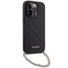 Karl Lagerfeld KLHCP14XSACKLHPK iPhone 14 Pro Max 6.7 czarny/black hardcase Saffiano Monogram Chain