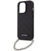 Karl Lagerfeld KLHCP14XSACKLHPK iPhone 14 Pro Max 6.7 czarny/black hardcase Saffiano Monogram Chain