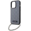 Karl Lagerfeld KLHCP14XSACKLHPG iPhone 14 Pro Max 6.7 srebrny/silver hardcase Saffiano Monogram Chain