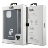 Karl Lagerfeld KLHCP13XSAKCPSK iPhone 13 Pro Max 6.7 hardcase czarny/black Crossbody Saffiano Metal Pin Karl & Choupette