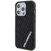 Karl Lagerfeld KLHCP15L3DMKRLK iPhone 15 Pro 6.1 czarny/black hardcase 3D Rubber Multi Logo