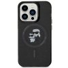 Karl Lagerfeld KLHMP15LHGKCNOK iPhone 15 Pro 6.1 czarny/black hardcase Karl&Choupette Glitter MagSafe
