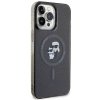 Karl Lagerfeld KLHMP15XHGKCNOK iPhone 15 Pro Max 6.7 czarny/black hardcase Karl&Choupette Glitter MagSafe