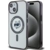 Karl Lagerfeld KLHMP15SHCHNOTK iPhone 15 / 14 / 13 6.1 transparent hardcase IML Choupette`s Head MagSafe