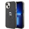 Karl Lagerfeld KLHMP15SHFCKNOK iPhone 15 / 14 / 13 6.1 czarny/black hardcase IML Ikonik MagSafe