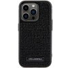 Karl Lagerfeld KLHCP15XHDSPLK iPhone 15 Pro Max 6.7 czarny/black hardcase Rhinestone Logo Metal Plate