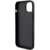 Karl Lagerfeld KLHCP15SSAPKCNPK iPhone 15 / 14 / 13 6.1 czarny/black hardcase Saffiano Cardslot Karl&Choupette Metal Pin