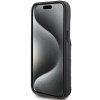 Karl Lagerfeld KLHCP15SSAKKNSCK iPhone 15 / 14 / 13 6.1 czarny/black hardcase Saffiano Cardslots and Stand Monogram Ikonik