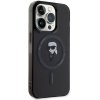 Karl Lagerfeld KLHMP14LHFCKNOK iPhone 14 Pro 6.1 czarny/black hardcase IML Ikonik MagSafe