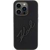 Karl Lagerfeld KLHCP15LSKSBMCK iPhone 15 Pro 6.1 czarny/black hardcase Silicone Karl Script