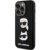 Karl Lagerfeld KLHCP15XSDHKCNK iPhone 15 Pro Max 6.7 czarny/black Silicone Karl&Choupette Head