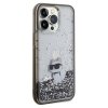Karl Lagerfeld KLHCP13LLKCNSK iPhone 13 Pro / 13 6.1 transparent hardcase Liquid Glitter Choupette
