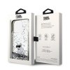 Karl Lagerfeld KLHCP14XLKCNSK iPhone 14 Pro Max 6.7 transparent hardcase Liquid Glitter Choupette