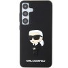Karl Lagerfeld KLHCS24S3DRKINK S24 S921czarny/black hardcase 3D Rubber Ikonik