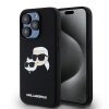 Karl Lagerfeld KLHMP15XSKCHPPLK iPhone 15 Pro Max 6.7 czarny/black hardcase Silicone Karl & Choupette MagSafe