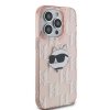 Karl Lagerfeld KLHCP14XHKLPCHP iPhone 14 Pro Max 6.7 różowy/pink hardcase IML Choupette Head & Monogram
