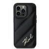Karl Lagerfeld KLHCP14XPQDSMGK iPhone 14 Pro Max 6.7 czarny/black hardcase Diagonal Quilted Script