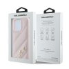 Karl Lagerfeld KLHCP15XPQDSMGP iPhone 15 Pro Max 6.7 różowy/pink hardcase Diagonal Quilted Script