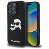 Karl Lagerfeld KLHMP16XSKCHPPLK iPhone 16 Pro Max 6.9 czarny/black hardcase Silicone Double Heads Print MagSafe