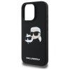 Karl Lagerfeld KLHMP16XSKCHPPLK iPhone 16 Pro Max 6.9 czarny/black hardcase Silicone Double Heads Print MagSafe