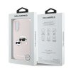 Karl Lagerfeld KLHMP16MSKCHPPLP iPhone16 Plus 6.7 różowy/pink hardcase Silicone Double Heads Print MagSafe