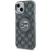 Karl Lagerfeld KLHMP15SHMCKMHK iPhone 156.1 czarny/black IML Monogram Karl&Choupette Head MagSafe