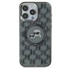 Karl Lagerfeld KLHMP15XHMCKMHK iPhone 15Pro Max 6.7 czarny/black IML Monogram Karl&Choupette Head MagSafe