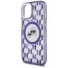 Karl Lagerfeld KLHMP15SHMCKMHU iPhone 156.1 fioletowy/purple IML Monogram Karl&Choupette Head MagSafe