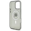 Karl Lagerfeld KLHMP16LHLSKIK iPhone 16 Pro 6.3 czarny/black hardcase IML Metal Karl Head MagSafe