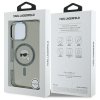 Karl Lagerfeld KLHMP16LHLSKIK iPhone 16 Pro 6.3 czarny/black hardcase IML Metal Karl Head MagSafe