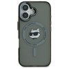 Karl Lagerfeld KLHMP16SHLSCHK iPhone16 6.1 czarny/black hardcase IML Metal Choupette Head MagSafe