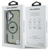 Karl Lagerfeld KLHMP16SHLSCHK iPhone16 6.1 czarny/black hardcase IML Metal Choupette Head MagSafe