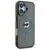 Karl Lagerfeld KLHMP16MHLSCHK iPhone16 Plus 6.7 czarny/black hardcase IML Metal Choupette Head MagSafe