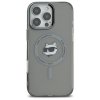 Karl Lagerfeld KLHMP16LHLSCHK iPhone16 Pro 6.3 czarny/black hardcase IML Metal Choupette Head MagSafe