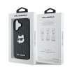 Karl Lagerfeld KLHCP16SPGKLCHPK iPhone16 6.1 czarny/black hardcase Monogram Choupette Head Pin