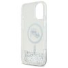 Karl Lagerfeld KLHMP16MLGKCSGH iPhone16 Plus 6.7 hardcase transparent Liquid Glitter Karl&Choupette Head Magsafe