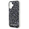 Karl Lagerfeld KLHCP16MHZBPKCCU iPhone16 Plus 6.7 fioletowy/purple Zebra With Cord