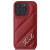 Karl Lagerfeld KLHCP16LPQDSMGR iPhone16 Pro 6.3 czerwony/red hardcase Quilted Signature