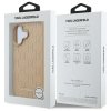 Karl Lagerfeld KLHMP16SPKHPORPE iPhone16 6.1 beżowy/beige hardcase Hot Stamp Magsafe
