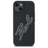 Karl Lagerfeld KLHCP15S3DRKSDLK iPhone   15 6.1 czarny/black hardcase 3D Rubber Signature