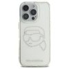 Karl Lagerfeld KLHCP16XHKHDCELT iPhone   16 Pro Max 6.9 przezroczysty/transparent hardcase IML Rhinestones Karl Head