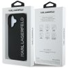 Etui Karl Lagerfeld HC 3D Rubber         Elongated Glitter do iPhone 16 czarny